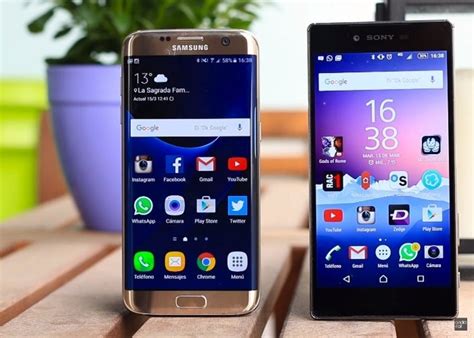 Samsung Galaxy S7 edge vs Sony Xperia TX Karşılaştırma
